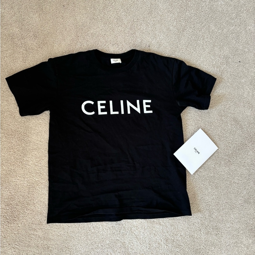 Celine unisex loose fit tshirt